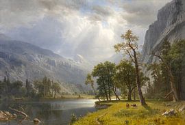 Mount Starr King, Yosemite, Albert Bierstadt