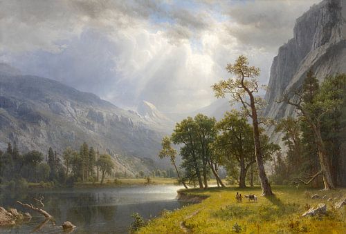 Mount Starr King, Yosemite, Albert Bierstadt