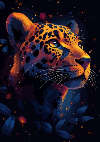 Léopard par R Pevitanada