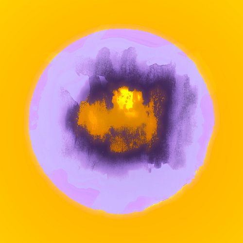 Viooltje Abstract Zomer Expressionisme