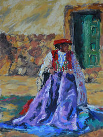 La vendeuse de couleurs sur Wim's Pastelart