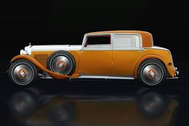 Bentley 8 Liter Seitliche Ansicht von Jan Keteleer