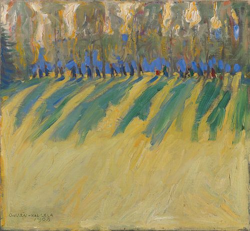 Licht en schaduwen, 1908, Akseli Gallen-Kallela