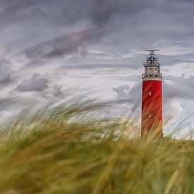 Leuchtturm von Texel von Bas Van Ooijen