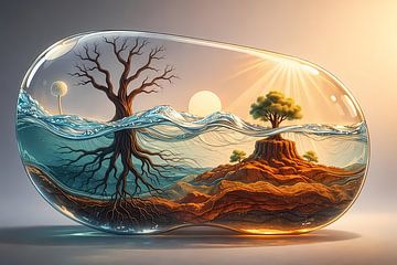 Le monde dans un verre