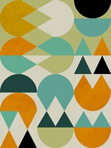 Geometric composition 3 by Ana Rut Bre