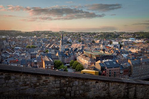 Paysage urbain de Namur à l'heure d'or | Paysage urbain