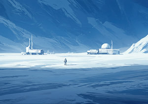Polar-Außenposten