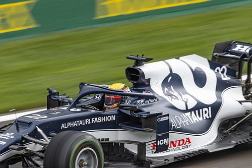 Yuki Tsunoda F1 GP Spa 2021