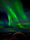 Noorderlicht, Aurora Borealis, IJsland van Eddy Westdijk thumbnail