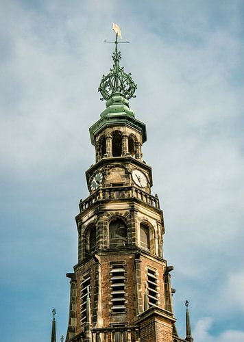 Tower of Leiden City Hall - Historic Downtown Eye-catcher by Studio Ajuut