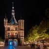 Deventer - De Waag at night van Maurice Meerten
