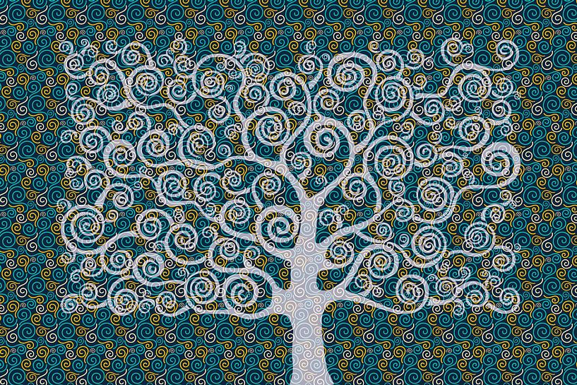 Hommage an Gastav Klimt von Harry Hadders Design