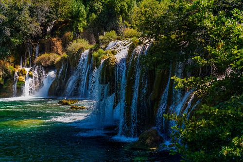 Chute d'eau Skradinski Buk dans le parc national de Krka sur Franklin Driessen