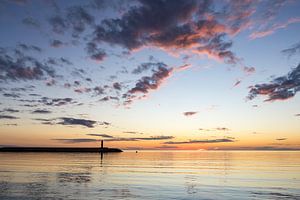 Sonnenuntergang an der spanischen Küste