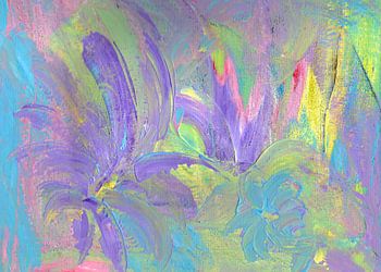 Whispers in Color, lebendige Abstraktion