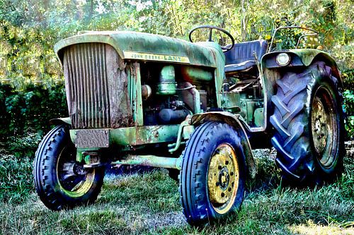 John Deere Lanz-trekker uit 1966
