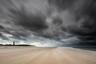 Storm op Texel van Aland De Wit thumbnail