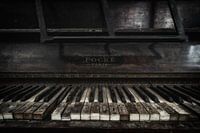 Een oude piano