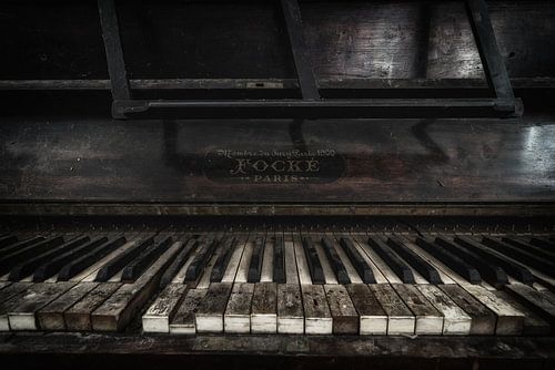 Een oude piano