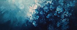 Blauwe Hortensia