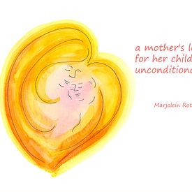 A Mothers love haiku von Karen Kaspar