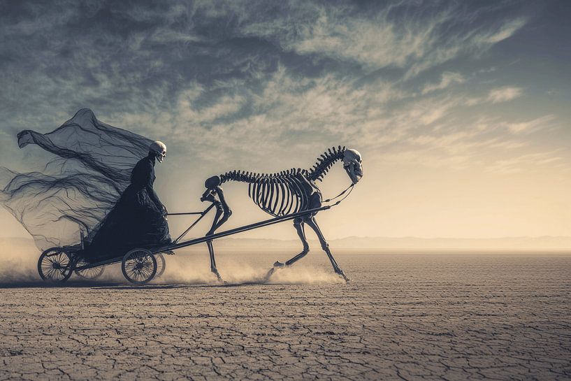 De Stilte vóór de Laatste Rit | Koets van Zand en Bot van KRAB Obscura