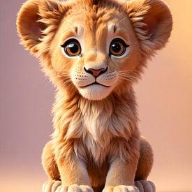 The lion king by H.Remerie Photography and digital art