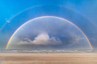 Beautiful double rainbow, Noordwijk by Yanuschka | Fotografie Noordwijk thumbnail