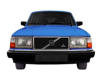Volvo 245 in blauw van aRi F. Huber