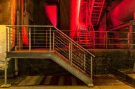 Rote Treppe, Landschaftspark Duisburg von Evert Jan Luchies Miniaturansicht