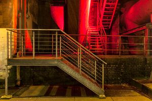 Rote Treppe, Landschaftspark Duisburg