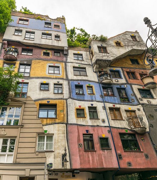Hundertwasserhaus Wien von Bart Berendsen