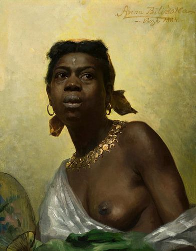 Vrouw, Anna Bilińska-Bohdanowiczowa - 1884