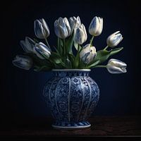 Tulpen in vaas