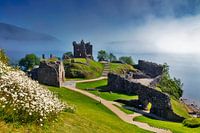 Urquhart Castle in the Scottish Highlands