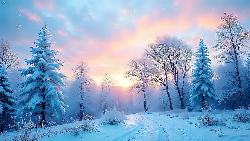 Winter world by Jean Pierre