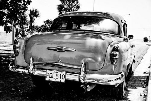Cubaanse  Chevrolet PDL 510 (zwart wit)