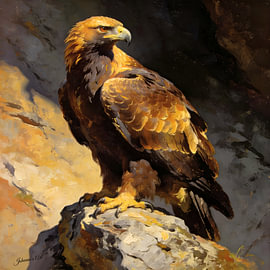 Raubvögel – Steinadler
