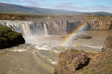 La chute d'eau Godafoss en Islande