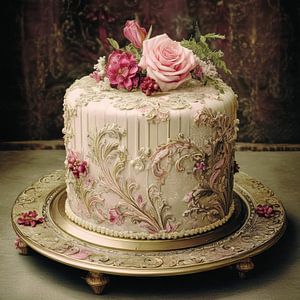 Ein kunstvoller Kuchen