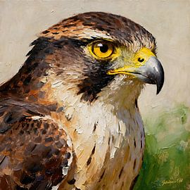 Wildtiere – Ungezähmte Anmut – Habicht 3 von Johannas Art Creations