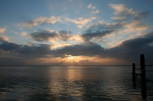 Zonsopgang  bij Den Helder  