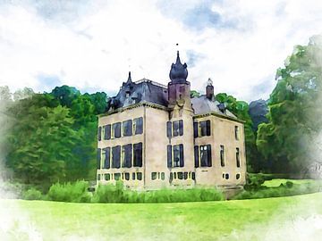 Schloss Oud-Poelgeest, Oegstgeest, Südholland von Danny de Klerk