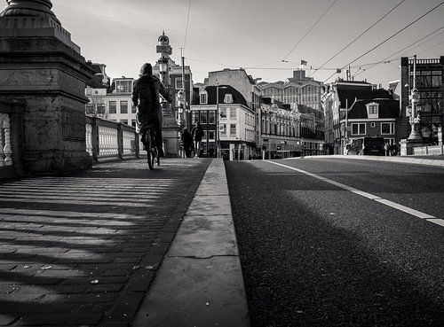 Schwarz-Weiß Amsterdam