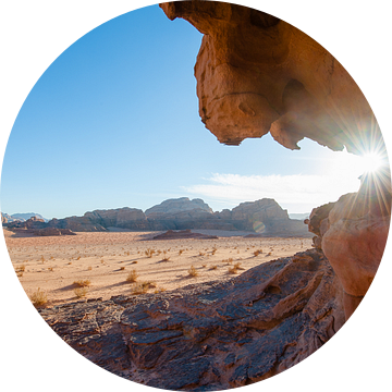 Wadi Rum Woestijn van Laura Vink