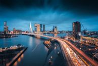 Rush Hour in Rotterdam von Anthony Malefijt Miniaturansicht