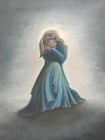 Hoffnung - Woman in blue