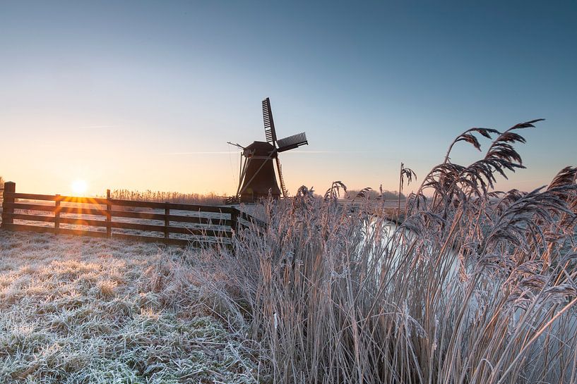 Winters landschap van Peter Kuipers