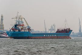 Der Hafen von Amsterdam ist immer in Bewegung